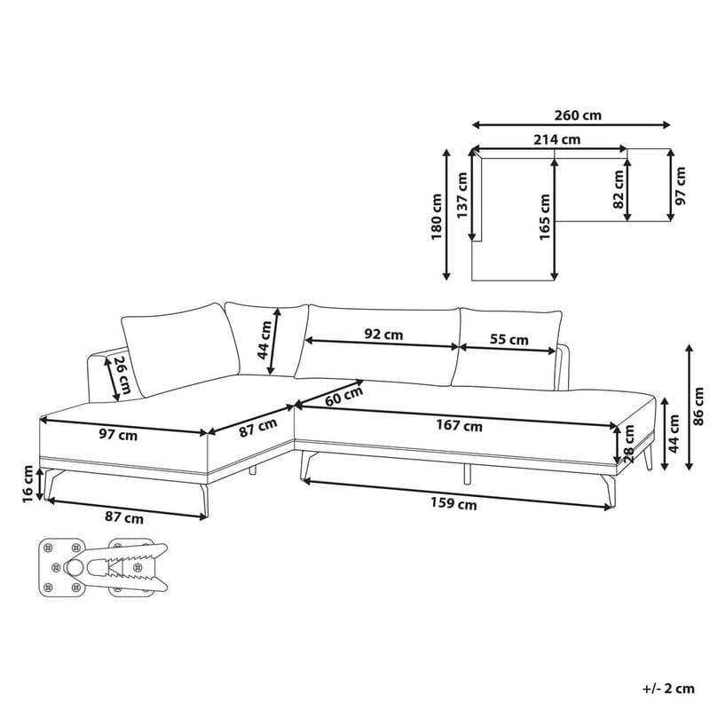 Hörnsoffa Myken - Högervänd - Möbler - Soffa - Modulsoffa - Hörnmodul