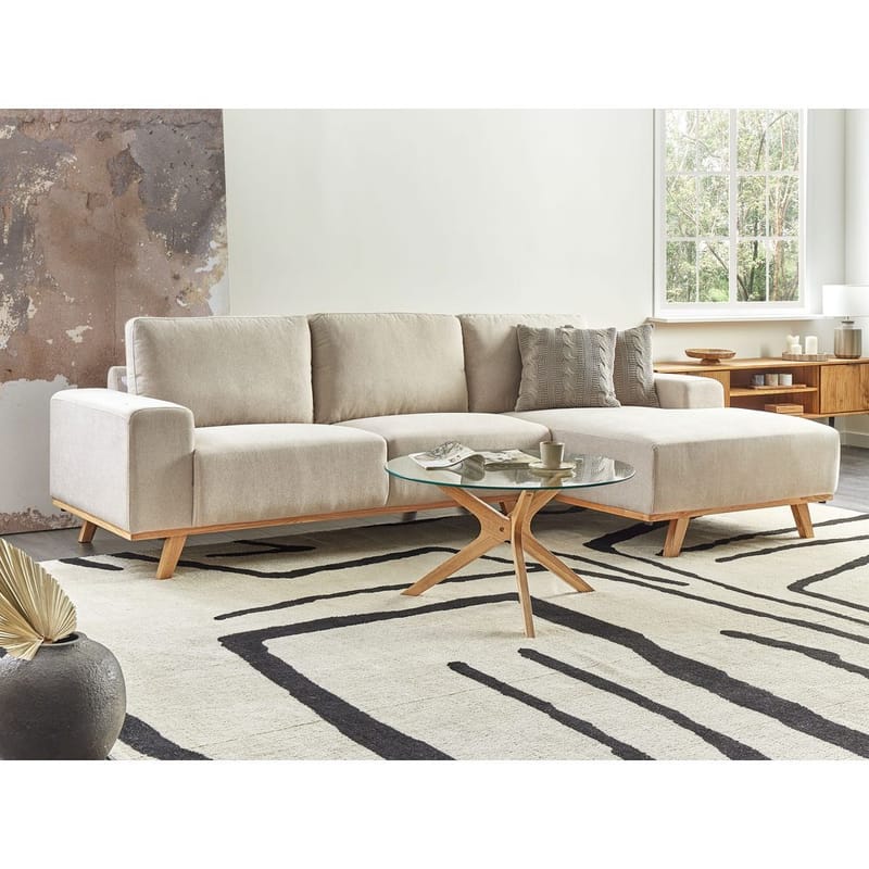 Hörnsoffa Nora - Beige - Möbler - Soffa - Hörnsoffa - Hörnsoffa med divan