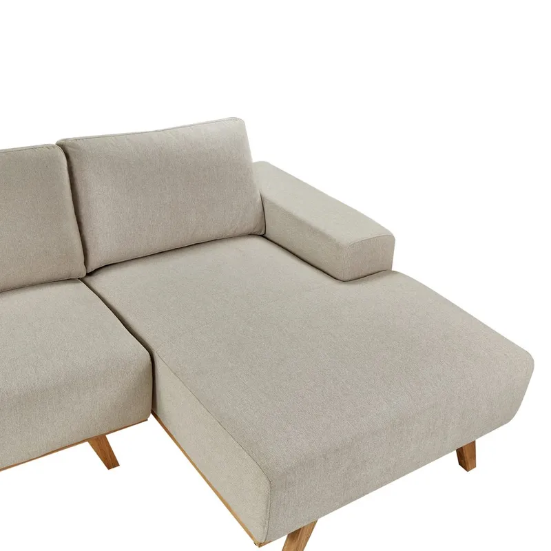 Hörnsoffa Nora - Beige - Möbler - Soffa - Hörnsoffa - Hörnsoffa med divan