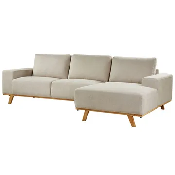 Hörnsoffa Nora - Beige - Möbler - Soffa - Hörnsoffa - Hörnsoffa med divan