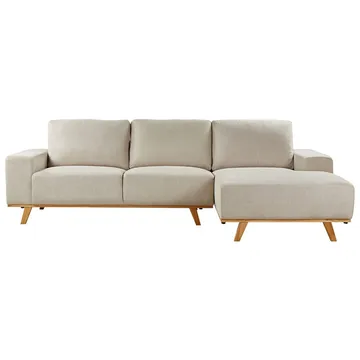 Hörnsoffa Nora - Beige - Möbler - Soffa - Hörnsoffa - Hörnsoffa med divan