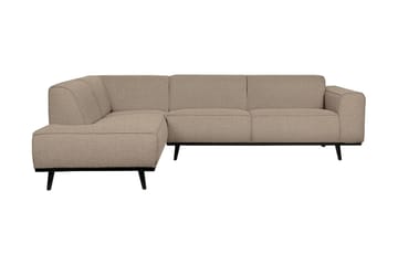 Hörnsoffa Nowell Vänster - Beige - Möbler - Soffa - Divansoffa & schäslongsoffa