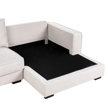 Hörnsoffa Renders - Ljusbeige - Möbler - Soffa - Hörnsoffa - Hörnsoffa med divan