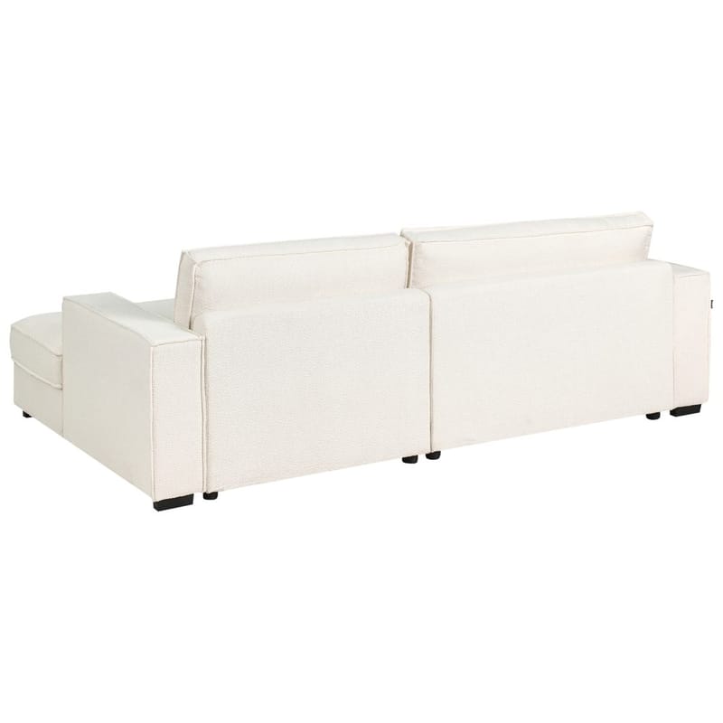 Hörnsoffa Renders - Vit, Svart - Möbler - Soffa - Hörnsoffa - Hörnsoffa med divan