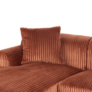 Hörnsoffa Stenum - Brun, mässing/Vänstervänd - Möbler - Soffa - Hörnsoffa - Howard hörnsoffa