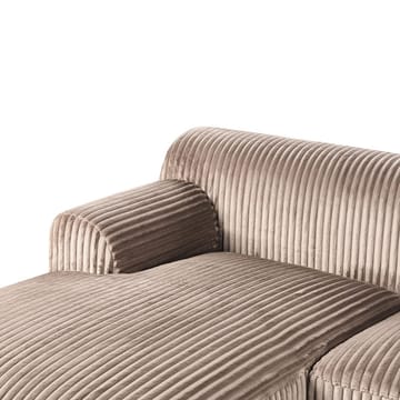 Hörnsoffa Stenum - Ljusbrun, mässing/Högervänd - Möbler - Soffa - Hörnsoffa