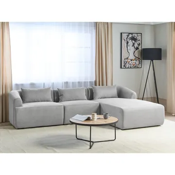 Hörnsoffa Svansele - Grå/Vänstervänd - Möbler - Soffa - Modulsoffa - Komplett modulsoffa
