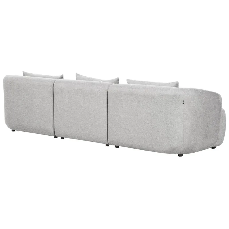 Hörnsoffa Svansele - Grå/Vänstervänd - Möbler - Soffa - Modulsoffa - Komplett modulsoffa