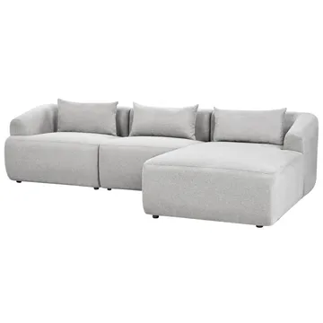 Hörnsoffa Svansele - Grå/Vänstervänd - Möbler - Soffa - Modulsoffa - Komplett modulsoffa