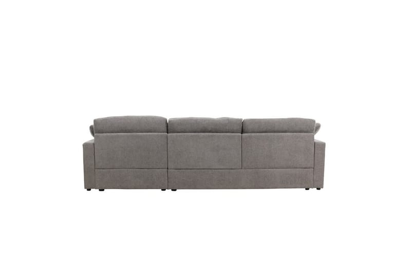 Hörnsoffa VIND Amalfi Mörkgrå - Möbler - Soffa - Divansoffa & schäslongsoffa - 3 sits soffa med divan