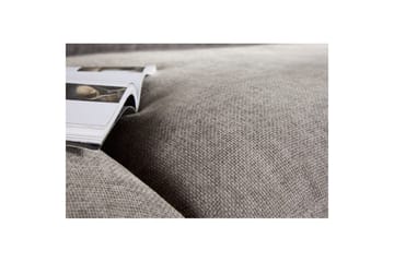 Hörnsoffa VIND Amalfi Mörkgrå - Möbler - Soffa - Divansoffa & schäslongsoffa - 3 sits soffa med divan