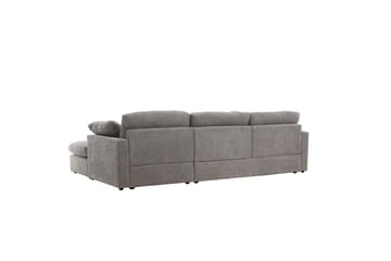 Hörnsoffa VIND Amalfi Mörkgrå - Möbler - Soffa - Divansoffa & schäslongsoffa - 3 sits soffa med divan