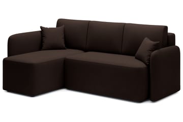 Hadson 3-sits Soffa med Divan - Brun - Möbler - Soffa - Divansoffa & schäslongsoffa - 3 sits soffa med divan
