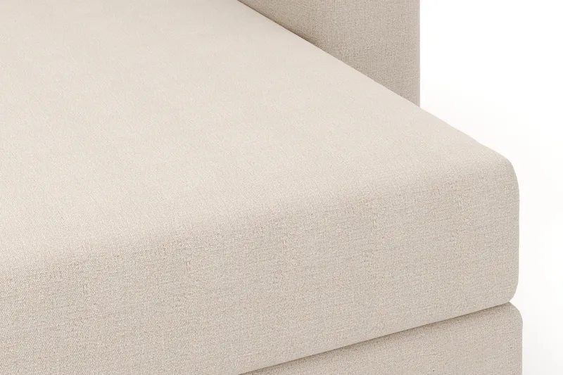 Hagblom 4-sits Divansoffa med Förvaring Vändbar - Beige - Möbler - Soffa - Divansoffa & schäslongsoffa - 4 sits soffa med divan
