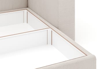 Hagblom 4-sits Divansoffa med Förvaring Vändbar - Beige - Möbler - Soffa - Divansoffa & schäslongsoffa - 4 sits soffa med divan