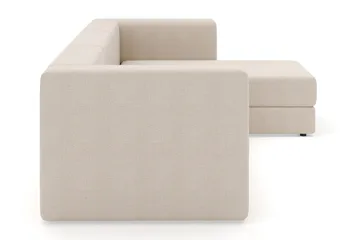 Hagblom 4-sits Divansoffa med Förvaring Vändbar - Beige - Möbler - Soffa - Divansoffa & schäslongsoffa - 4 sits soffa med divan