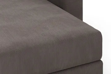 Hagblom 4-sits Divansoffa med Förvaring Vändbar - Brun - Möbler - Soffa - Divansoffa & schäslongsoffa - 4 sits soffa med divan