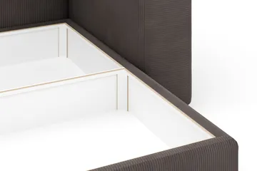 Hagblom 4-sits Divansoffa med Förvaring Vändbar - Brun - Möbler - Soffa - Divansoffa & schäslongsoffa - 4 sits soffa med divan