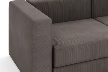 Hagblom 4-sits Divansoffa med Förvaring Vändbar - Taupe - Möbler - Soffa - Divansoffa & schäslongsoffa - 4 sits soffa med divan