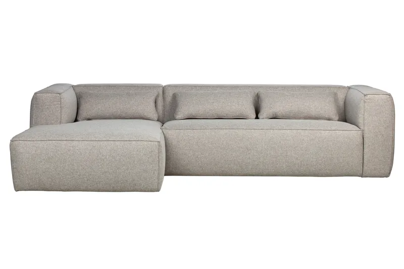 Harlow Divansoffa - Ljusgrå - Möbler - Soffa - Divansoffa & schäslongsoffa