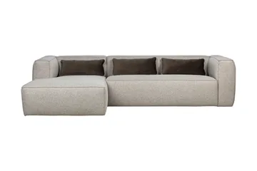 Harlow Divansoffa - Ljusgrå - Möbler - Soffa - Divansoffa & schäslongsoffa