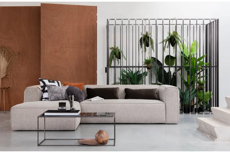 Harlow Divansoffa - Ljusgrå - Möbler - Soffa - Divansoffa & schäslongsoffa