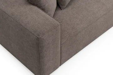 Havana 3-sits Låg Soffa med vändbar divan - Brun - Möbler - Soffa - Divansoffa & schäslongsoffa - 3 sits soffa med divan