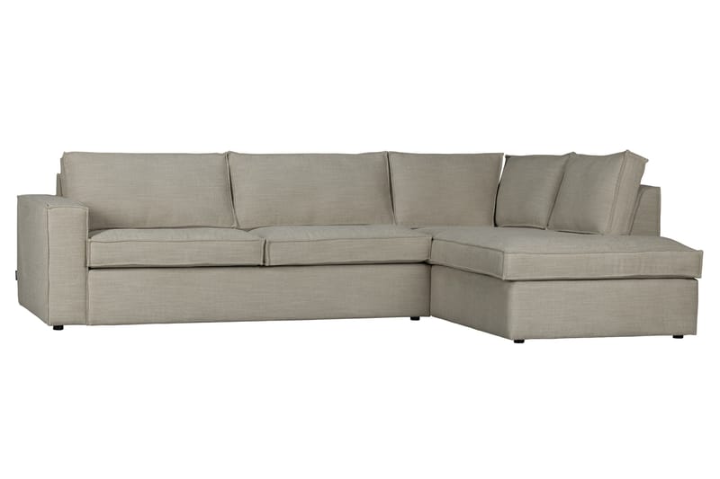 Hearness 3-Sits Soffa med Schäslong Höger - Beige - Möbler - Soffa - Divansoffa & schäslongsoffa - 3 sits soffa med divan