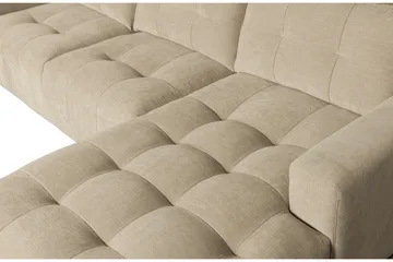 Hippylur 3-Sits Soffa Höger - Sand - Möbler - Soffa - Divansoffa & schäslongsoffa - 3 sits soffa med divan