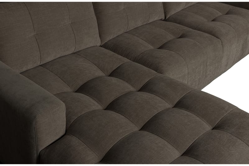 Hippylur 3-Sits Soffa Vänster - Antracit - Möbler - Soffa - Divansoffa & schäslongsoffa - 3 sits soffa med divan