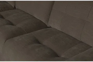 Hippylur 3-Sits Soffa Vänster - Antracit - Möbler - Soffa - Divansoffa & schäslongsoffa - 3 sits soffa med divan