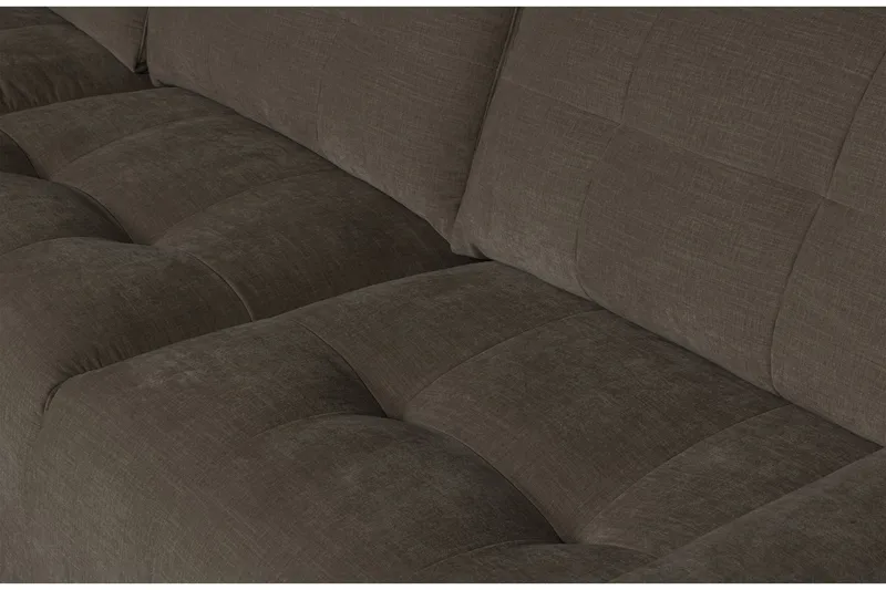 Hippylur 3-Sits Soffa Vänster - Antracit - Möbler - Soffa - Divansoffa & schäslongsoffa - 3 sits soffa med divan