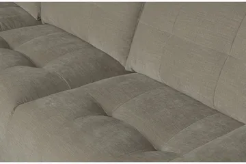 Hippylur 3-Sits Soffa Vänster - Varmgrå - Möbler - Soffa - Divansoffa & schäslongsoffa - 3 sits soffa med divan