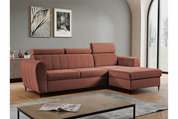 Hoffman Soffa med Divan 3-sits - Koppar - Möbler - Soffa - Divansoffa & schäslongsoffa - 3 sits soffa med divan