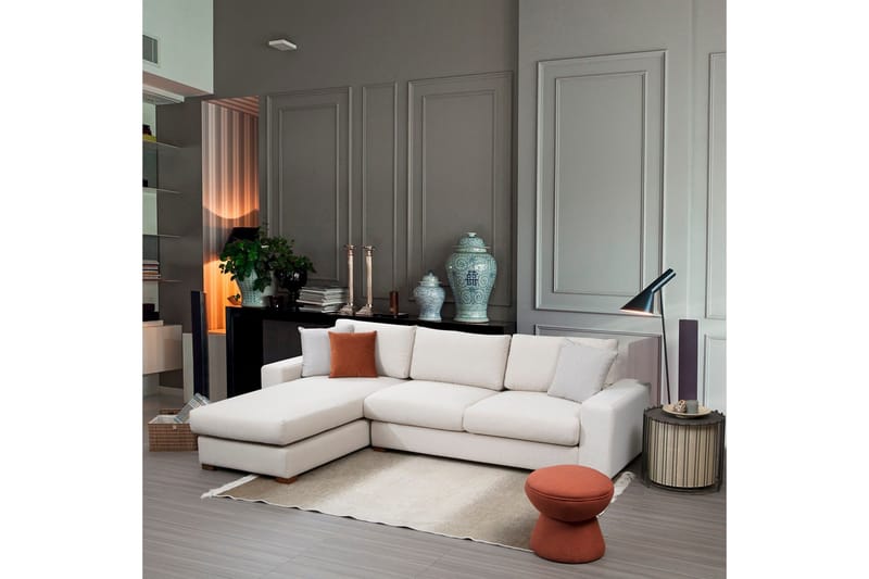 Huelva Divansoffa - Beige - Möbler - Soffa - Divansoffa & schäslongsoffa