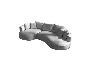 Hungirr Soffa med Divan 4-sits - Grå - Möbler - Soffa - 4 sits soffa