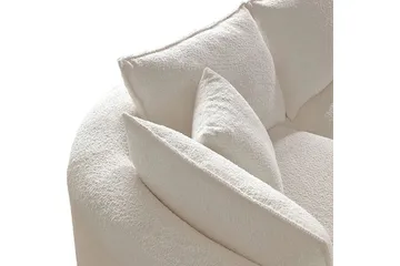 Hungirr Soffa med Divan 4-sits - Vit - Möbler - Soffa - Divansoffa & schäslongsoffa - 4 sits soffa med divan