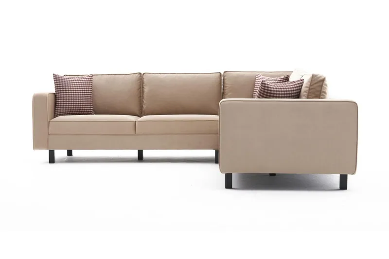 Kaletea Soffa m. Divan 4-sits, Beige