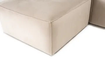 Kaolins Soffa med Divan 3-sits - Cream - Möbler - Soffa - Divansoffa & schäslongsoffa - 3 sits soffa med divan