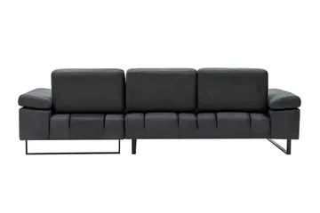 Kitimat Divansoffa 3-sits - Antracit - Möbler - Soffa - Divansoffa & schäslongsoffa - 3 sits soffa med divan
