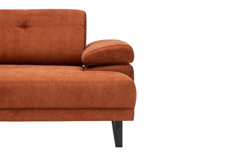 Kitimat Divansoffa 3-sits - Orange - Möbler - Soffa - Divansoffa & schäslongsoffa - 3 sits soffa med divan