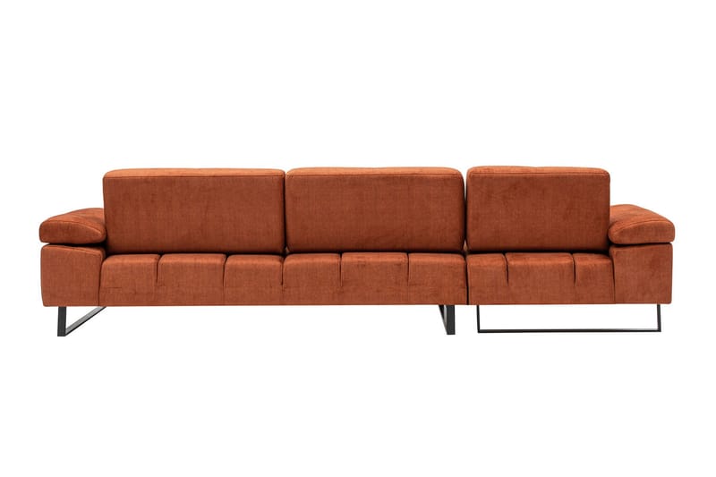 Kitimat Divansoffa 3-sits - Orange - Möbler - Soffa - Divansoffa & schäslongsoffa - 3 sits soffa med divan