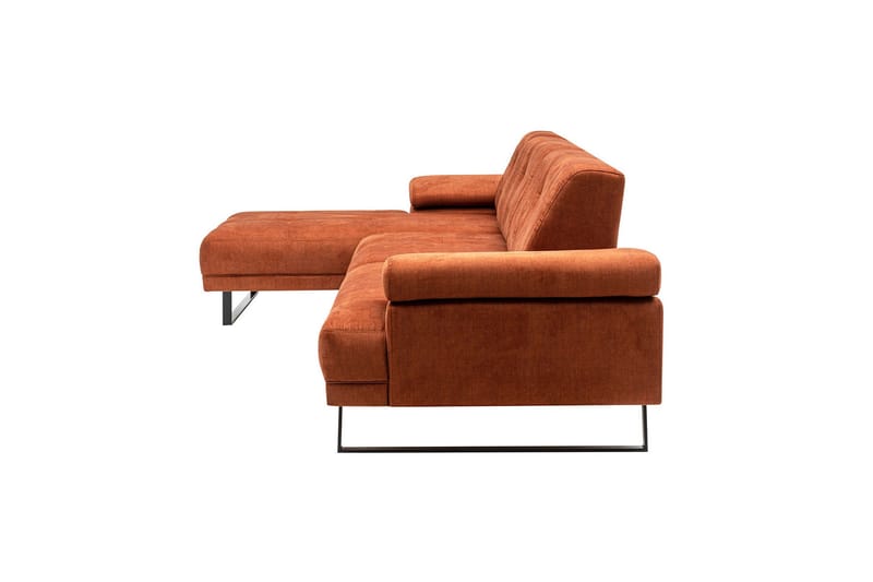 Kitimat Divansoffa 3-sits - Orange - Möbler - Soffa - Divansoffa & schäslongsoffa - 3 sits soffa med divan