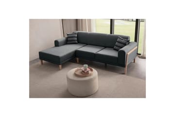 Latrona Soffa med Divan 3-sits - Antracit - Möbler - Soffa - Divansoffa & schäslongsoffa - 3 sits soffa med divan