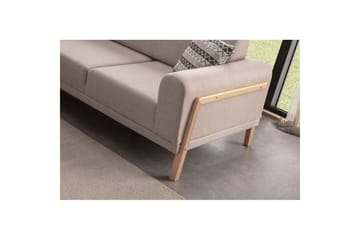 Latrona Soffa med Divan 3-sits - Krämvit - Möbler - Soffa - Divansoffa & schäslongsoffa - 3 sits soffa med divan