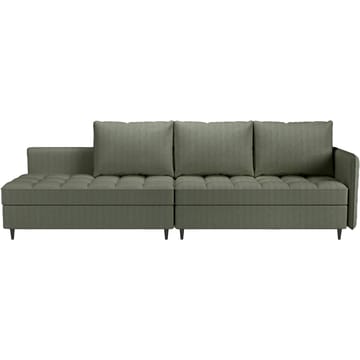 Lindhus 3-sits Soffa med vändbar divan och förvaring - Grön - Möbler - Soffa - Divansoffa & schäslongsoffa - 3 sits soffa med divan