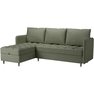 Lindhus 3-sits Soffa med vändbar divan och förvaring - Grön - Möbler - Soffa - Divansoffa & schäslongsoffa - 3 sits soffa med divan