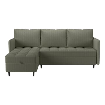 Lindhus 3-sits Soffa med vändbar divan och förvaring - Grön - Möbler - Soffa - Divansoffa & schäslongsoffa - 3 sits soffa med divan
