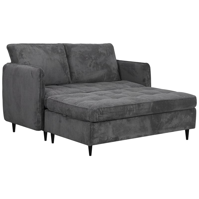 Lindhus Soffa med Divan 3-sits - Grå - Möbler - Soffa - Divansoffa & schäslongsoffa - 3 sits soffa med divan