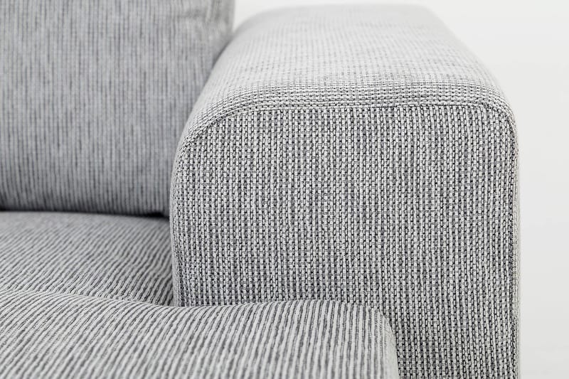 Link 3-sits Vändbar L-formad Divansoffa i Tyg - Ljusgrå - Möbler - Soffa - Divansoffa & schäslongsoffa - 3 sits soffa med divan